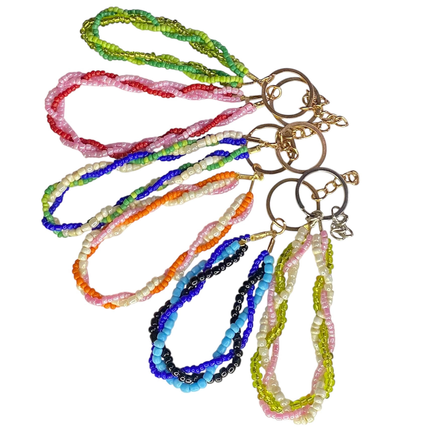 Multicolored (Blue & Black) Chikwama Keychain