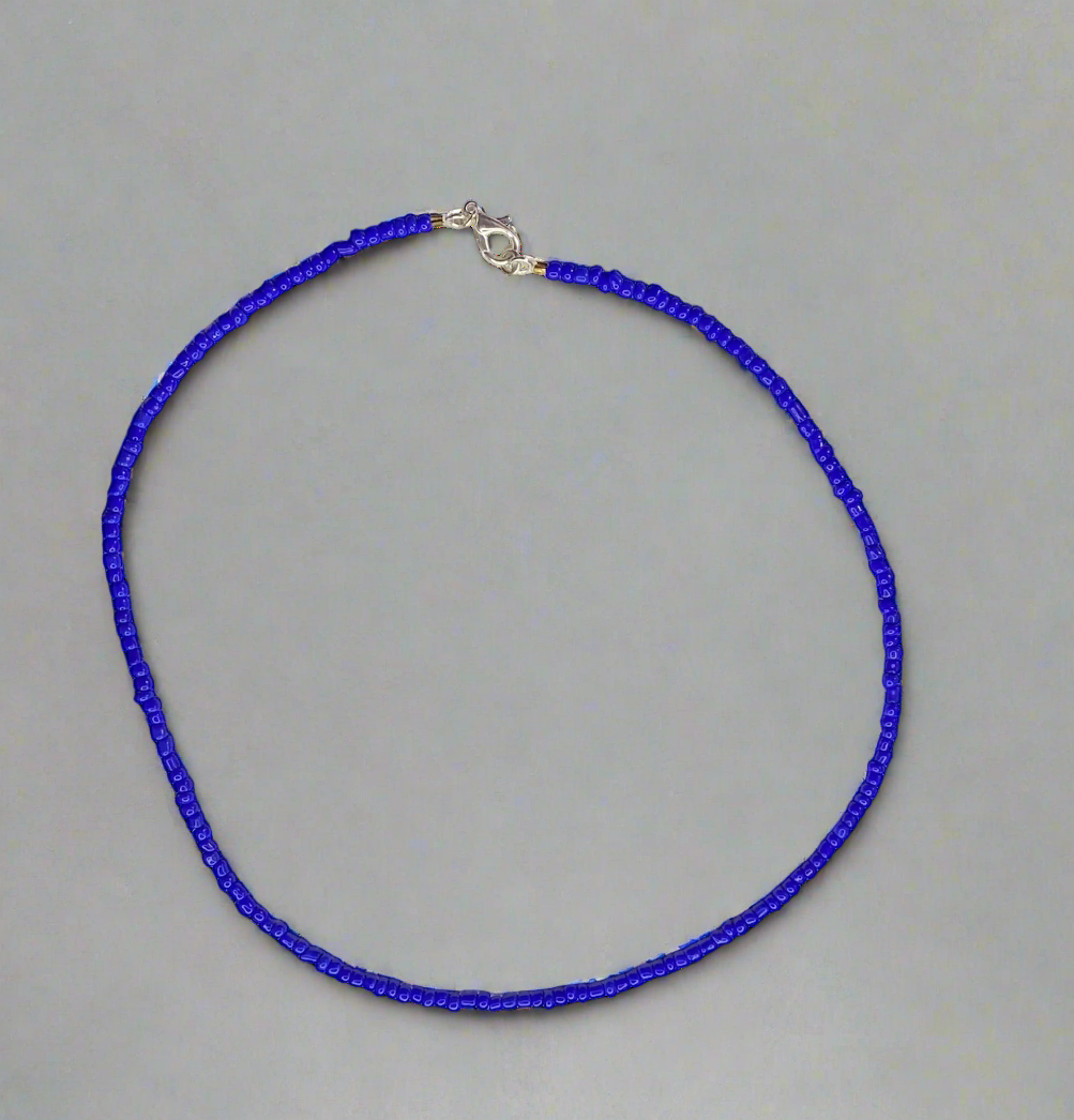 Lusuwilo Blue Necklace
