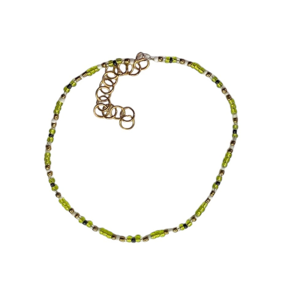 Tafuna Green Anklet