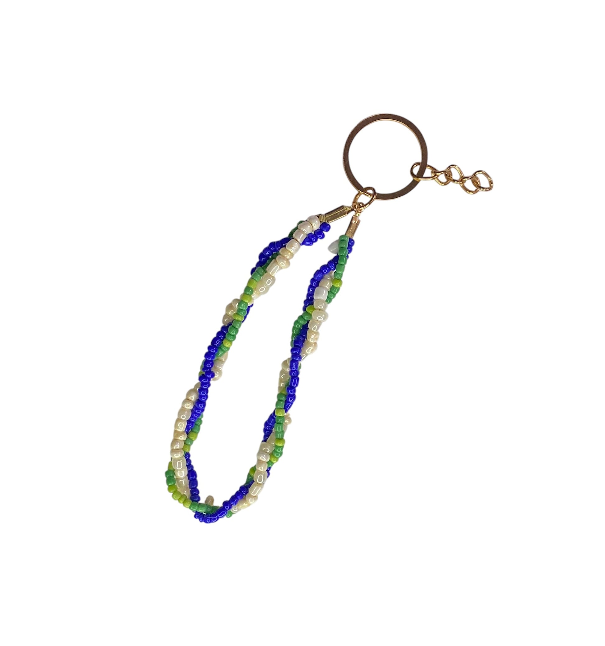 Multicolored (Blue) Chikwama Keychain
