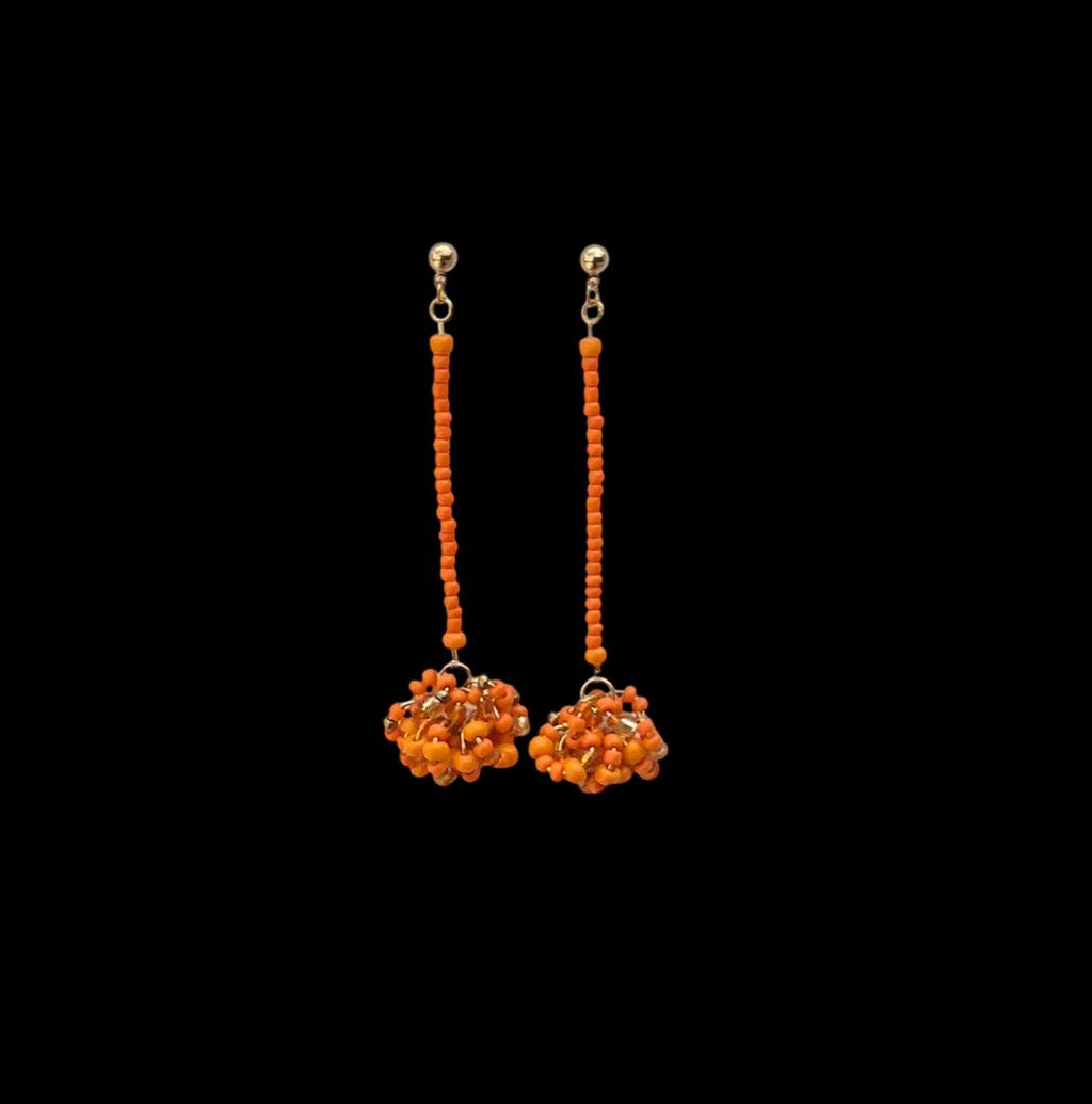 Tifumya Orange Earrings