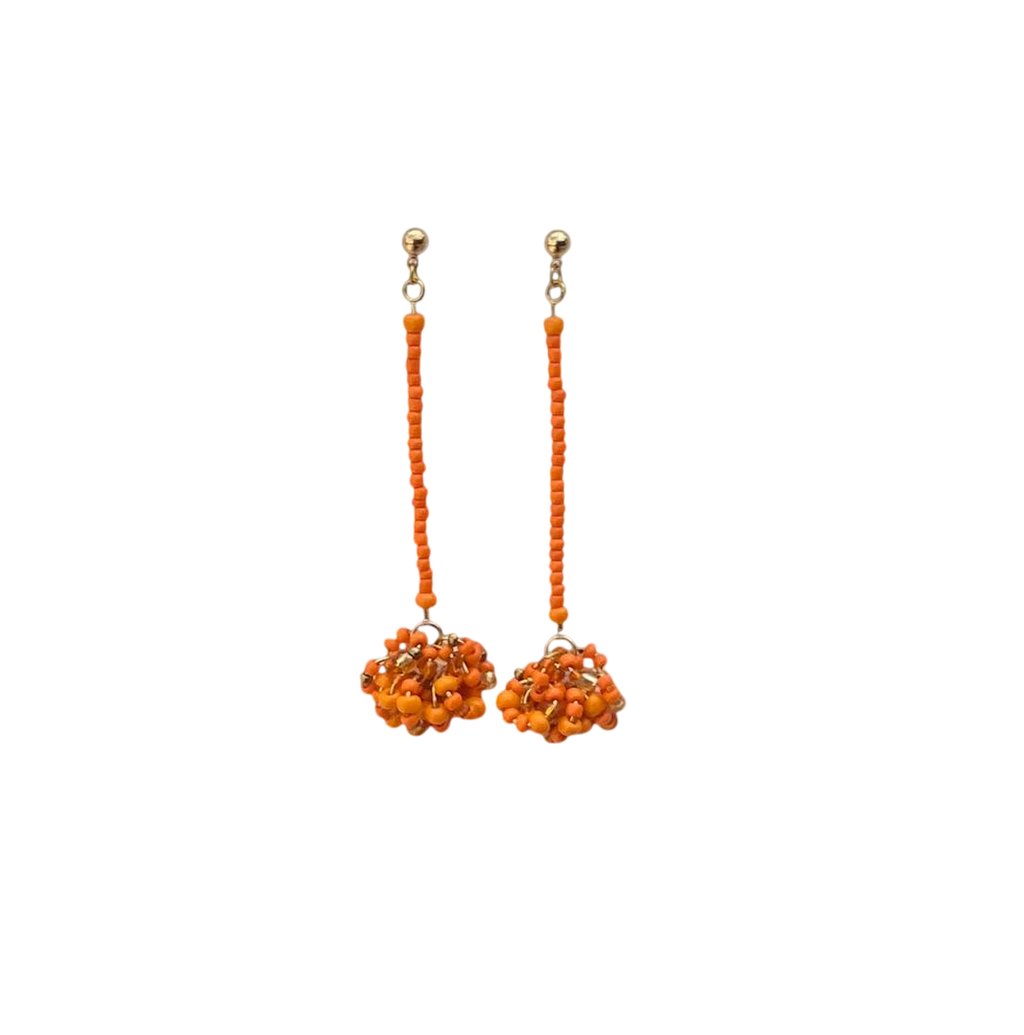 Tifumya Orange Earrings