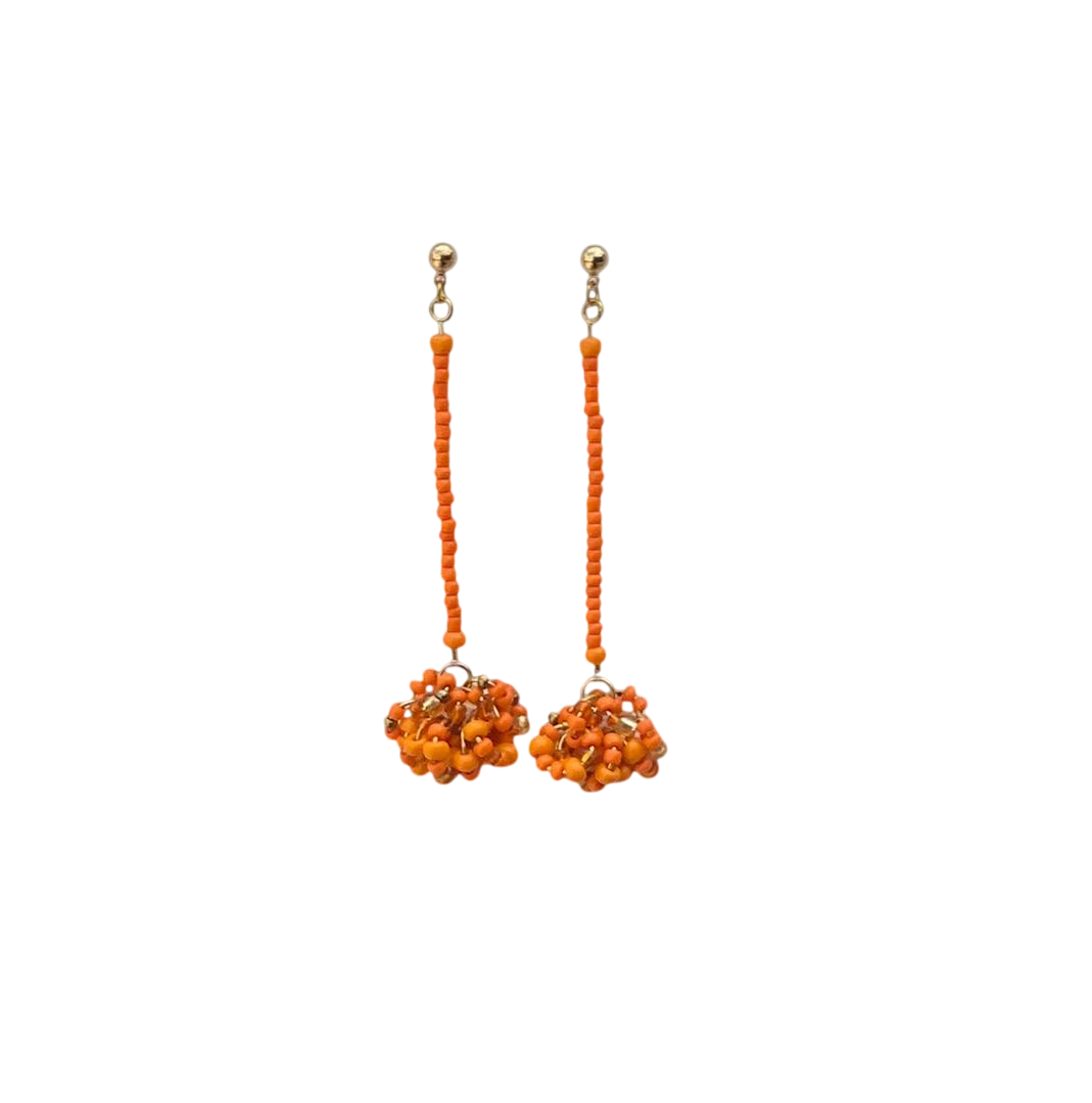 Tifumya Orange Earrings