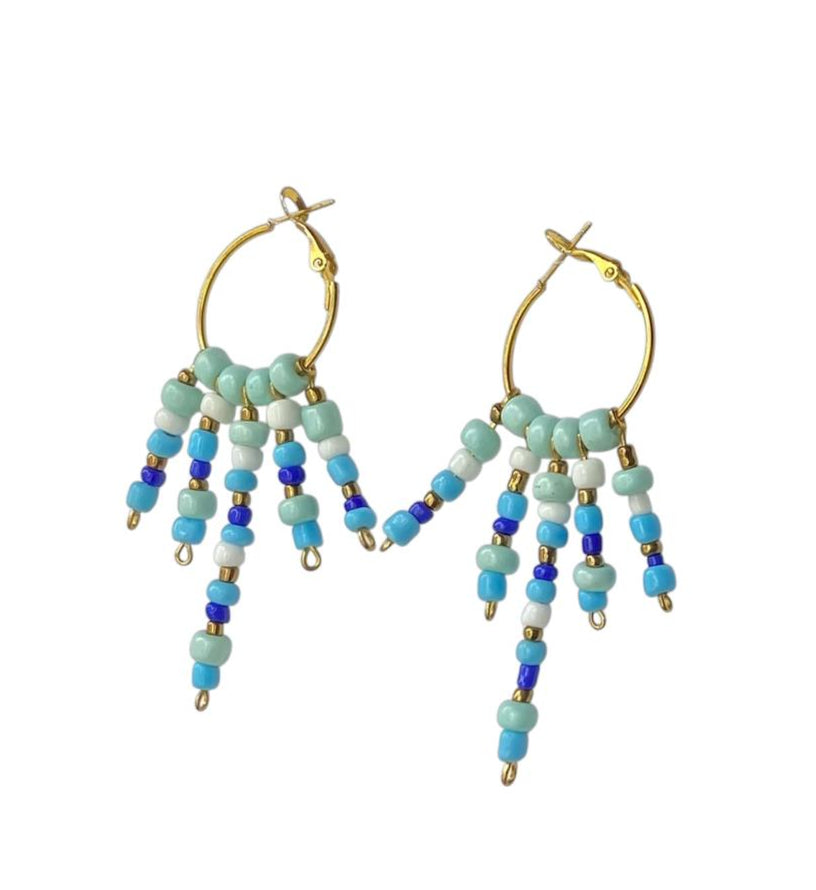 Nsanga Blue Hoops