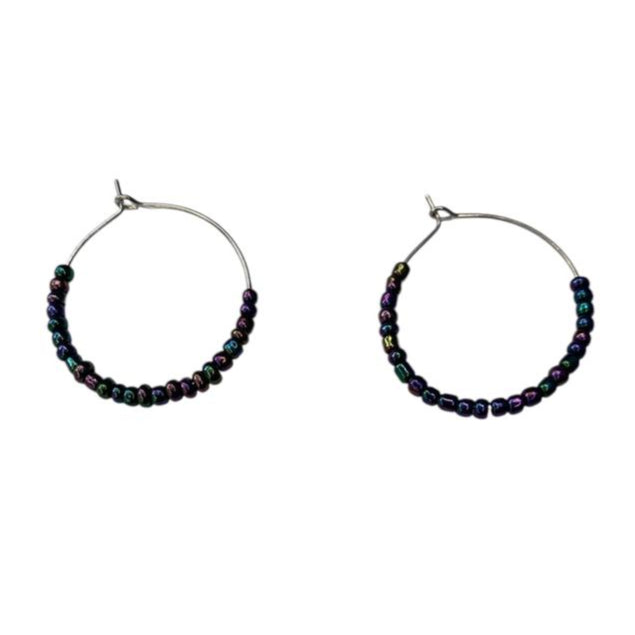 Metallic Katubi Hoops